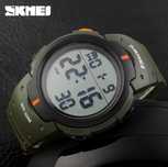 Новый.Часы наручные мужские Skmei 1068 оригинал Зелёный 1560