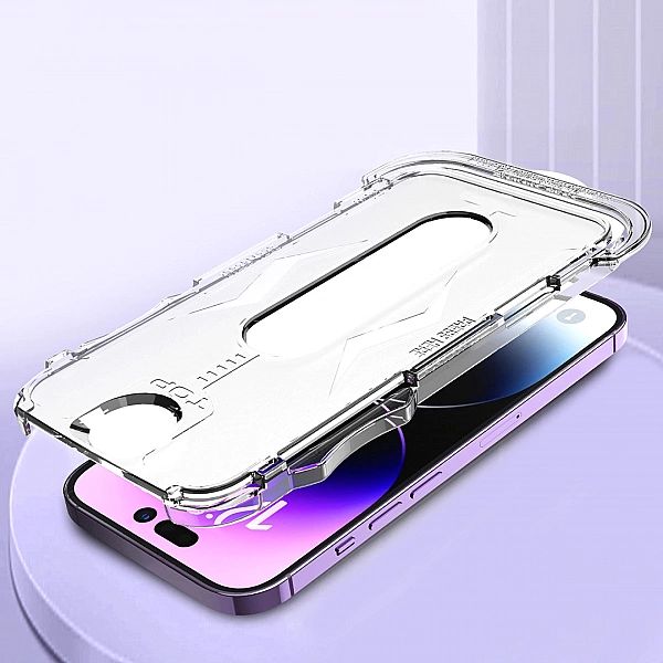 Szkło Hartowane Full Glue Easy-Stick Braders do iPhone 12 Pro Max Czar