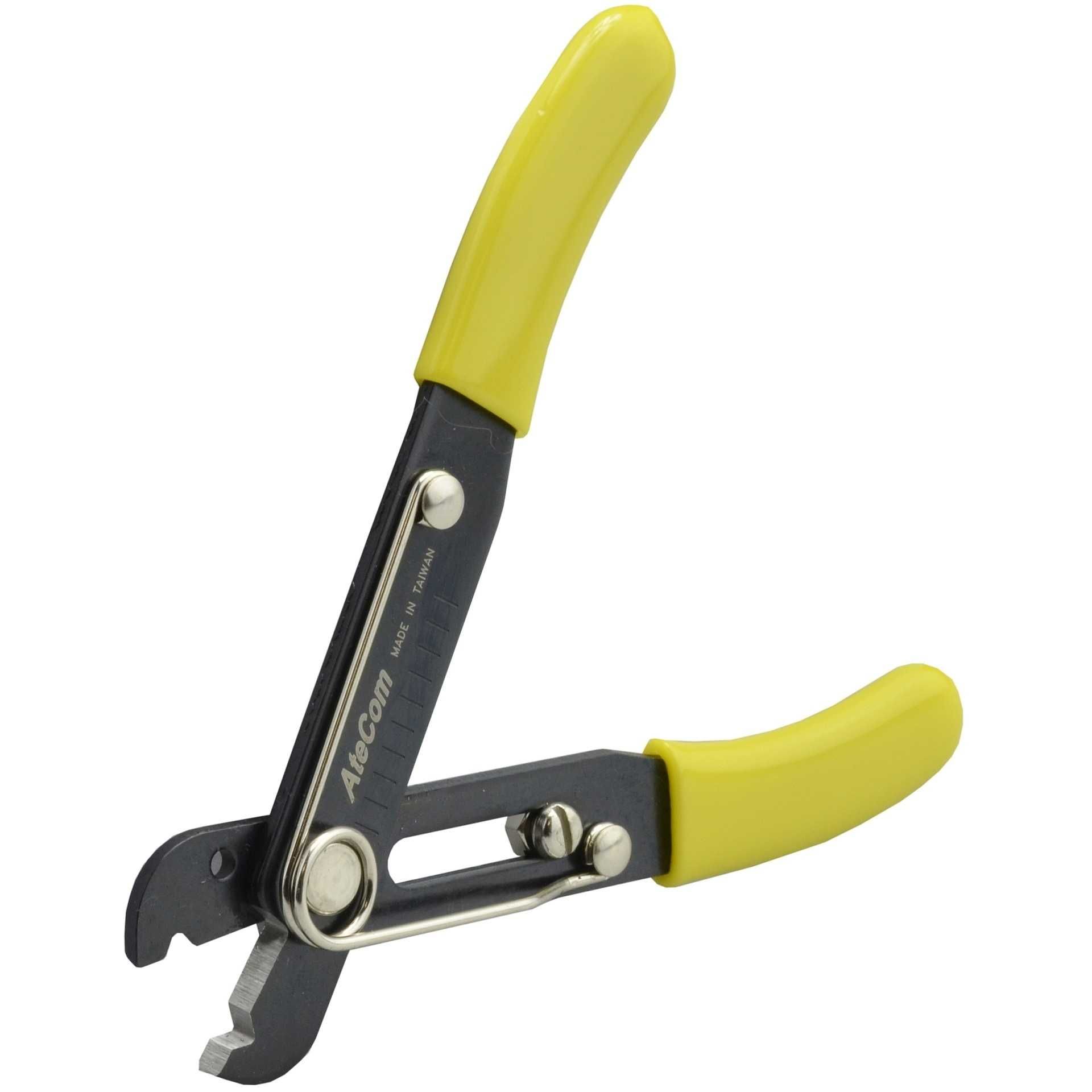 Ściągacz izolacji HT-223 + ucinaczki 0,5-4mm żółty