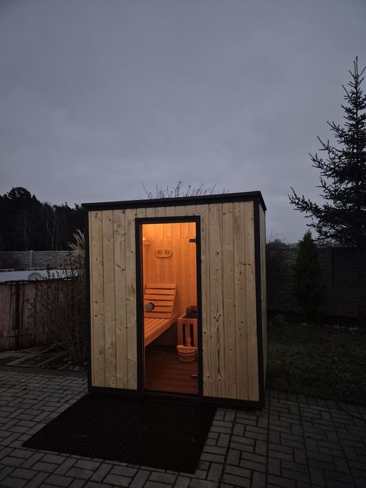 Sauna 4-osobowa, piec elektryczny 6kW