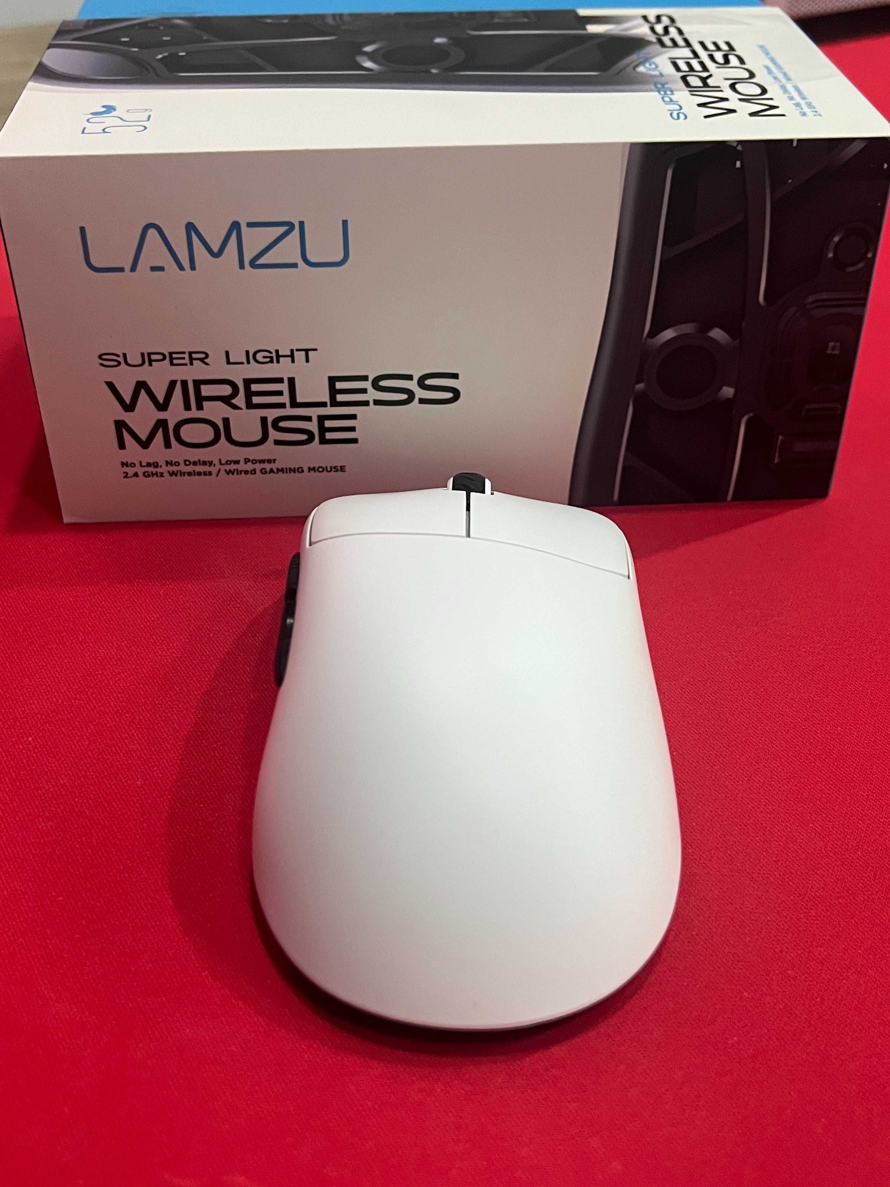 Ігрова ергономічна мишка Lamzu Thorn 4K біла