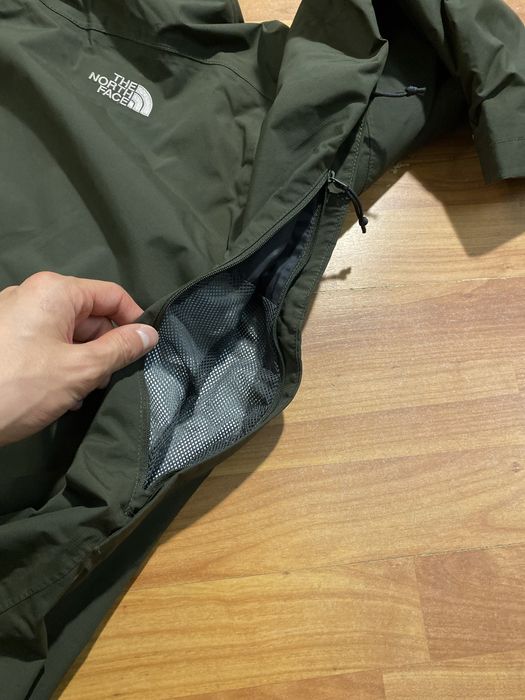 (XL) THE NORTH FACE хаки курточка на мембране весенняя осенняя