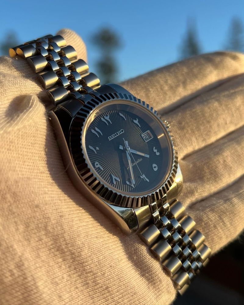 Seiko Mod Datejust Arabic