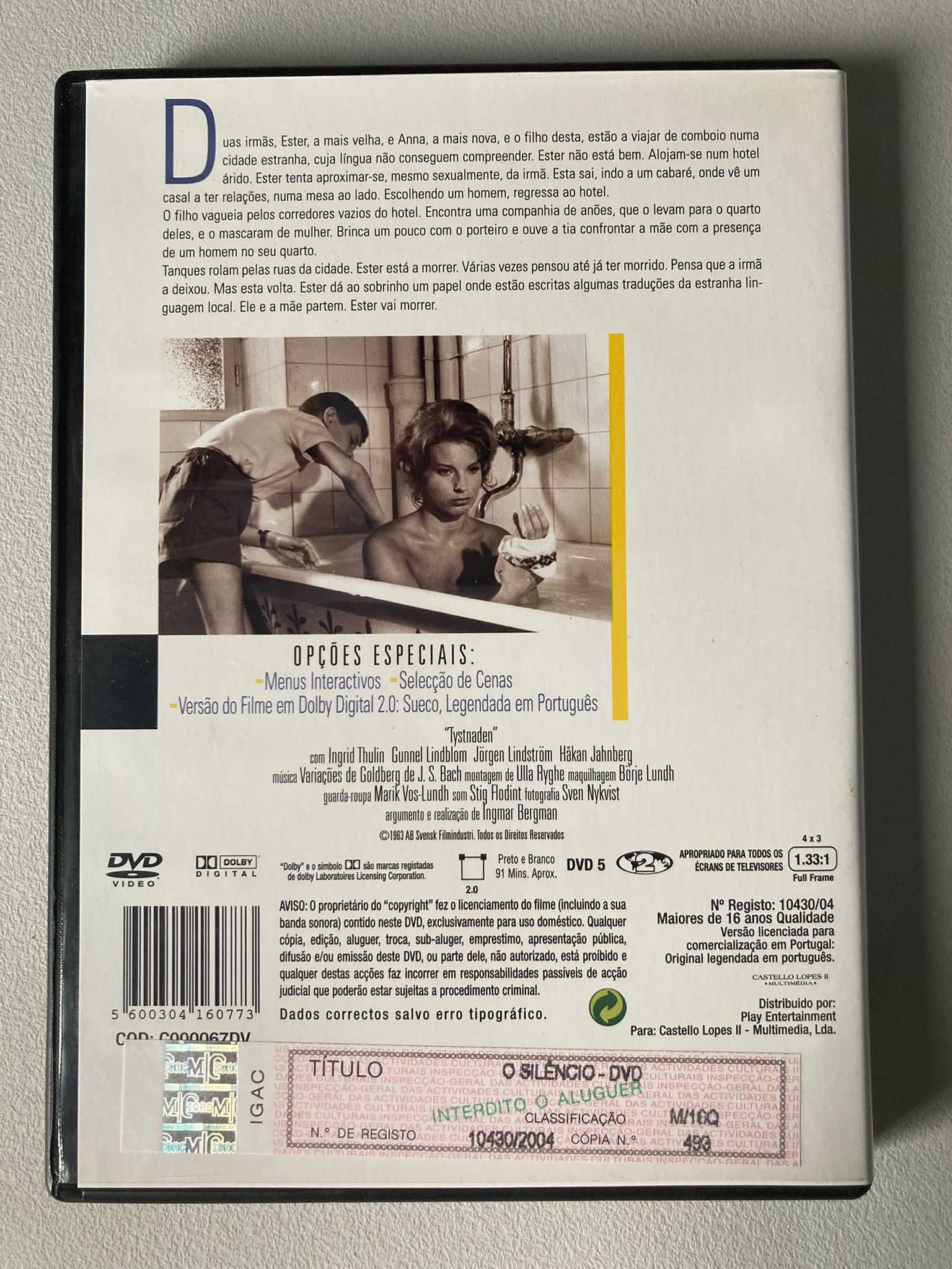 [DVD] O Silêncio (The Silence)