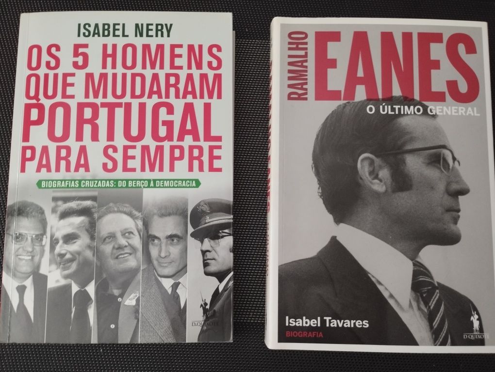 Biografias de Políticos e Figuras Públicas  Portuguesas - vários
