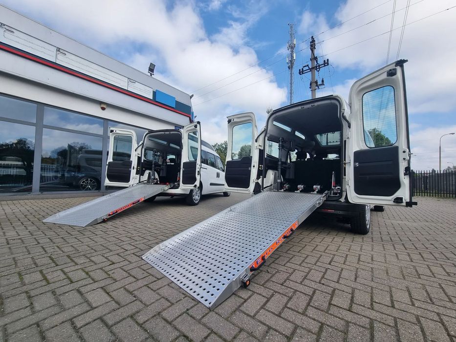 Fiat Doblo 2023 Rampa Pfron SAM Dotacja Auta dla Inwalidy NiepełnosprawnychPomoc