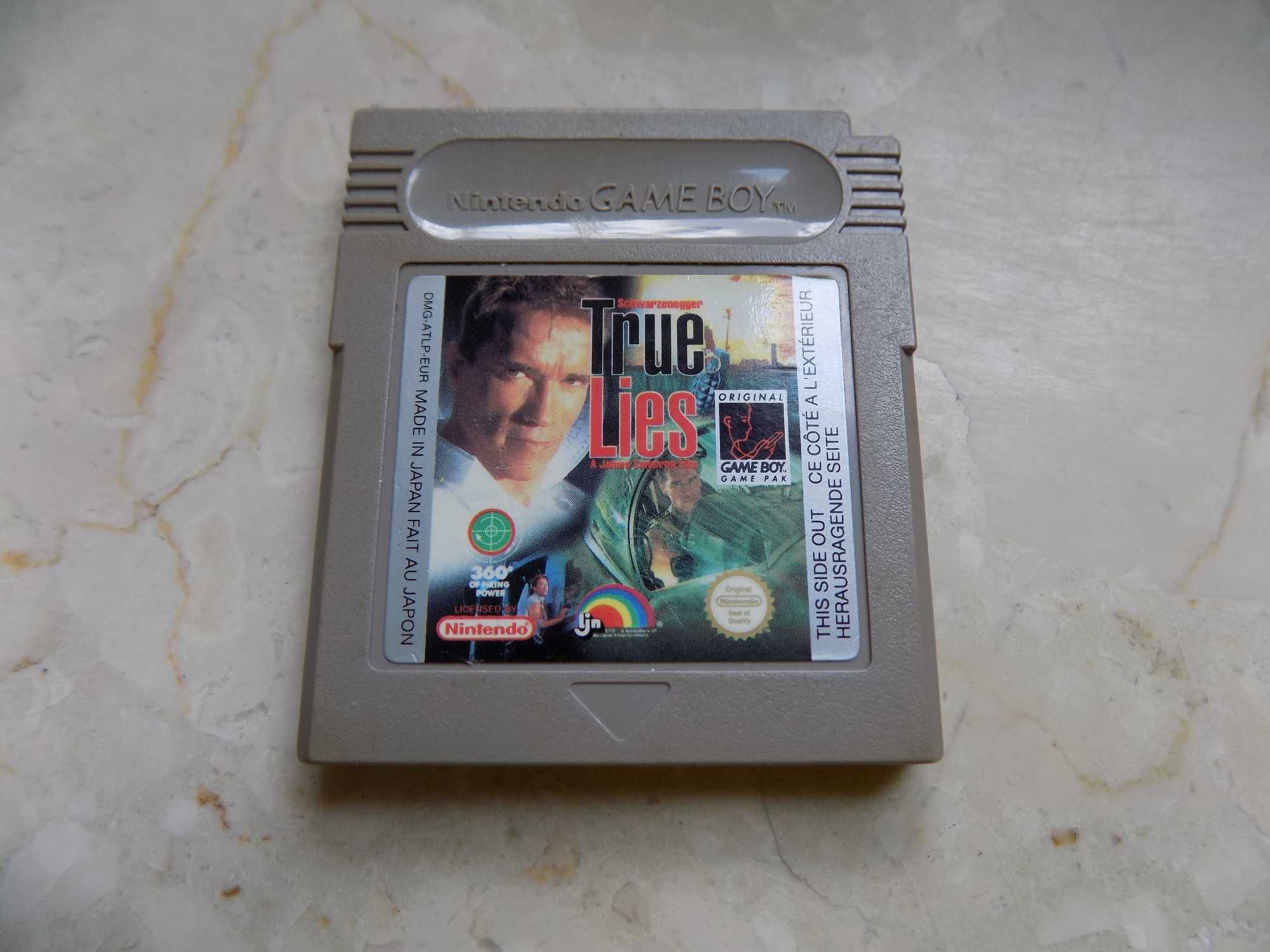 gra True Lies na Nintendo Game Boy/GBC/GBA SP - Arnold Schwarzenegger