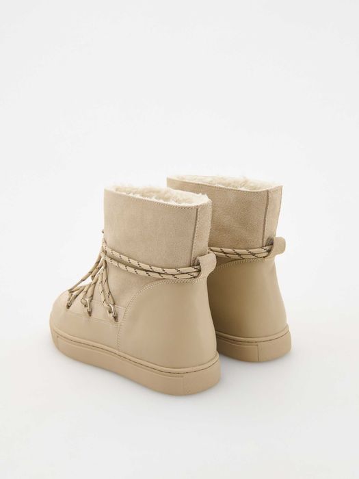 Шкіряні зимові чоботи 41 27,5 см