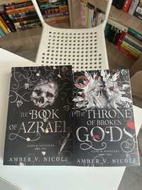 Книга The Book of Azrael, the throne of broken gods Amber Nicole