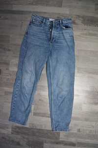 Mom jeans MNG Denim M jasne jeansy spodnie długie