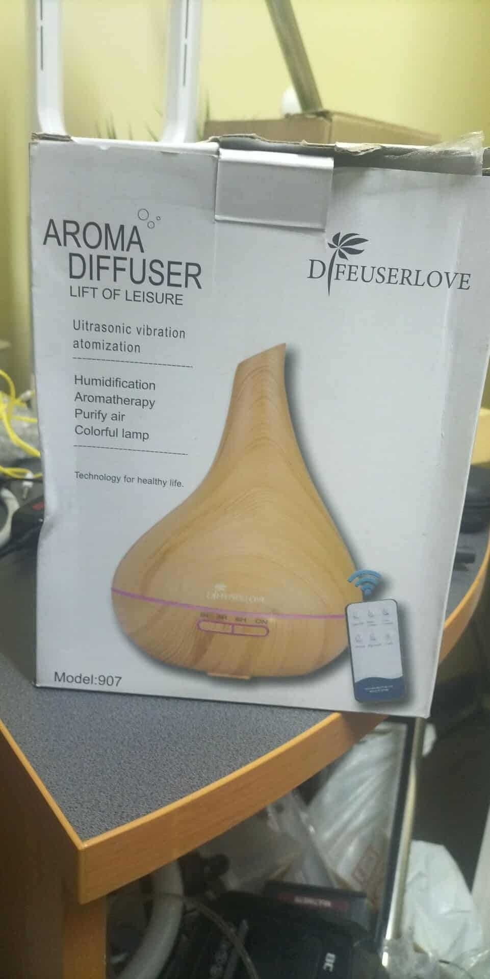 Nawilżacz Diffuserlove aroma 500ml Nawilżacz ultradźwiękowy  Cool