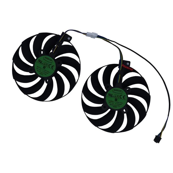 2 unidades/conjunto T129215SU, VGA Cooler, placa de vídeo