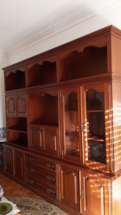 Móvel sala anos 80 mogno_DA-SE A QUEM FOR BUSCAR