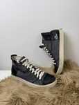 Czarne trampki buty sportowe buty sportowe diesel