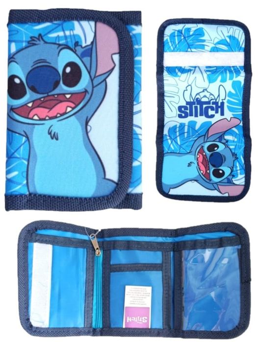 Portfel Dziecięcy Składany Stitch mały Portfelik