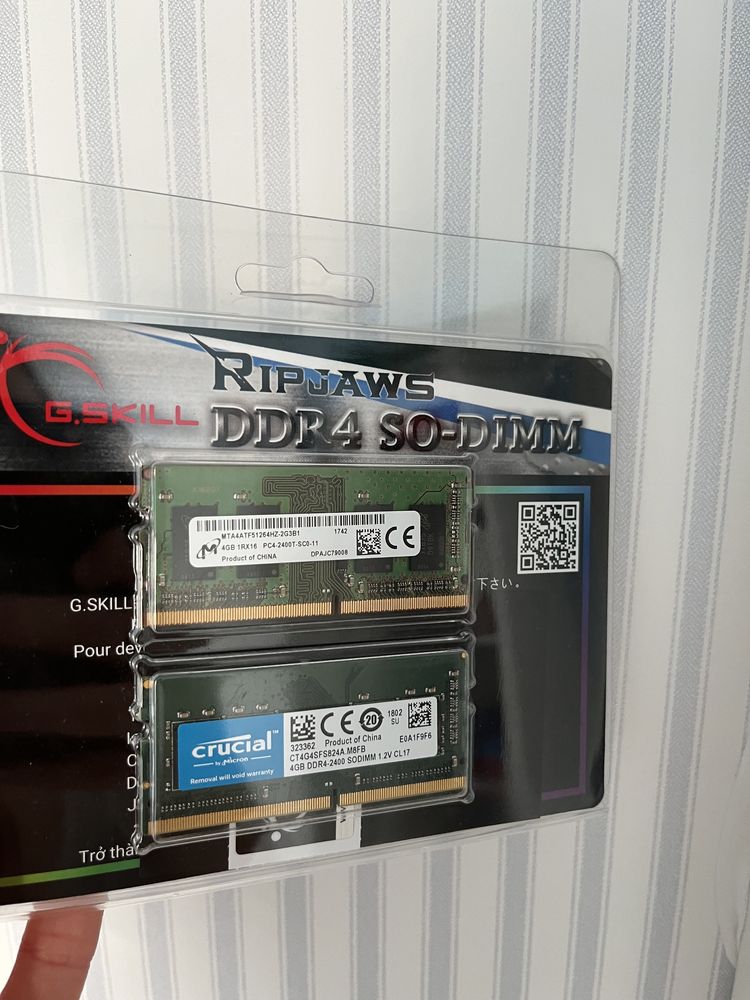 Pamięć do komputera Sodimm ddr4  2x 4gb 2400 mhz