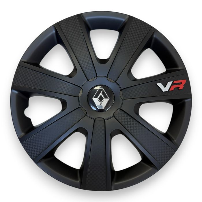 Колпаки на колеса VR Carbon Black черние ковпаки чорні