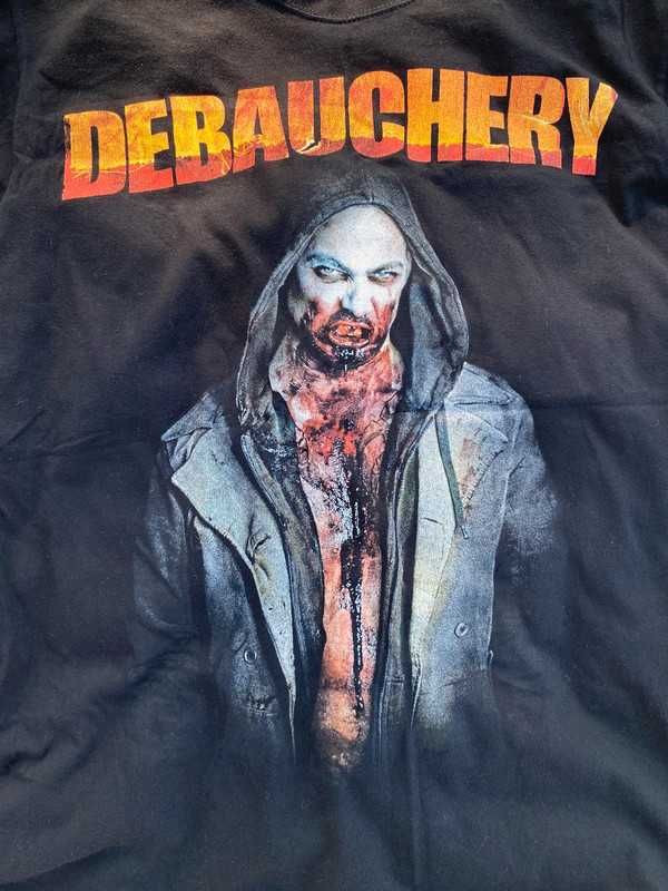 Koszulka z nadrukiem Debauchery metal affliction bdb rock M tour blood