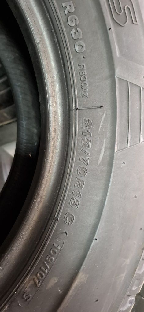 Opony letnie 4szt BRIDGESTONE 215/70R15C