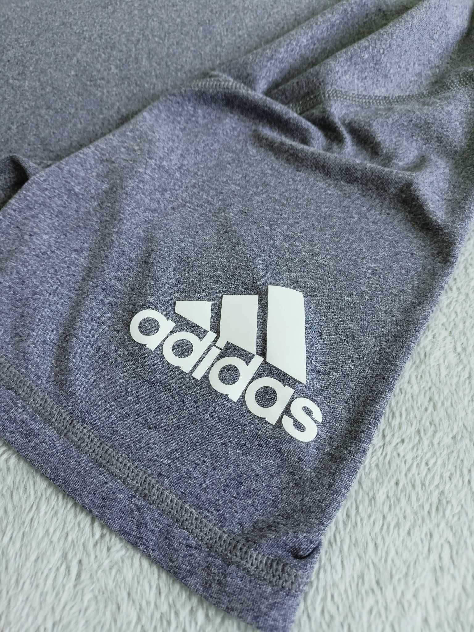 Męska koszulka treningowa/do biegania/na siłownię Adidas - rozmiar S