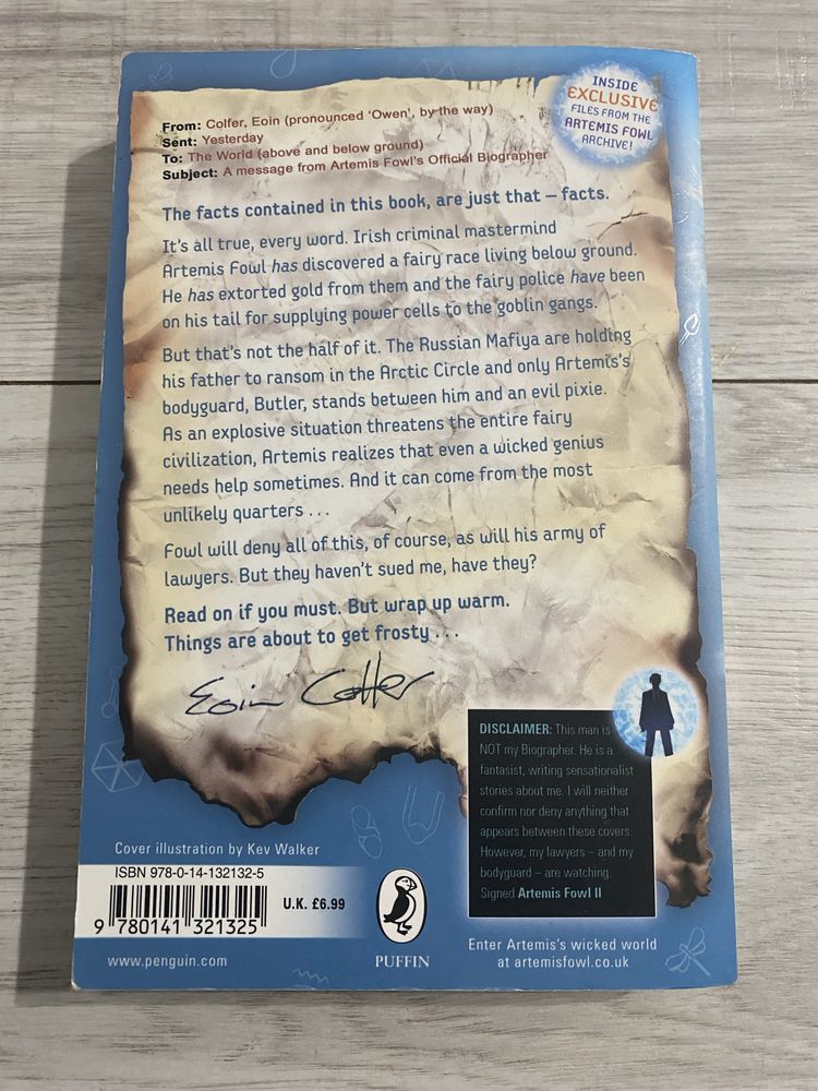 Artemis Fowl. Arktyczna przygoda
