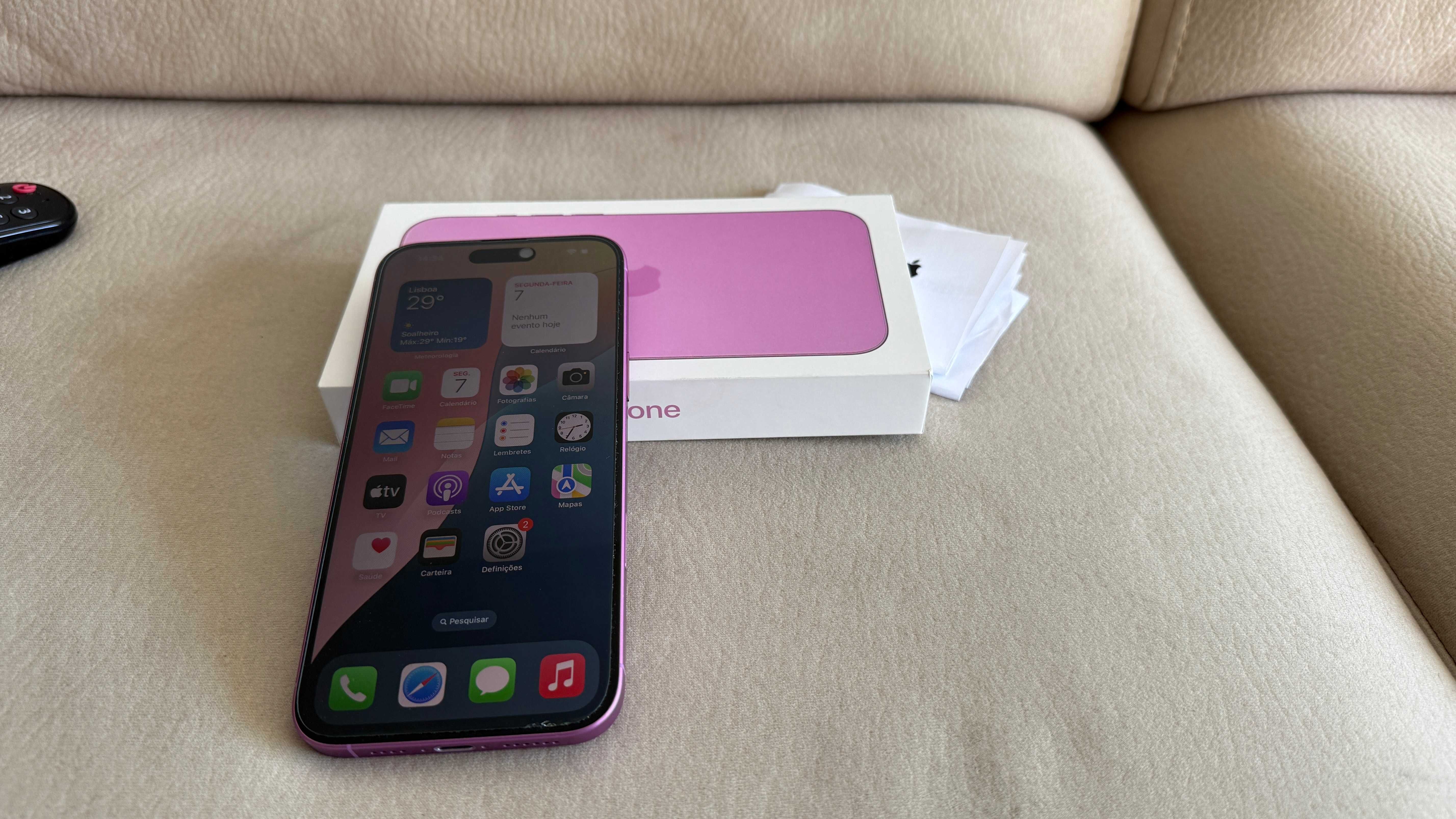 Vendo troco iPhone 16 Plus 256Gb Rosa C/Fatura e Garantia Apple