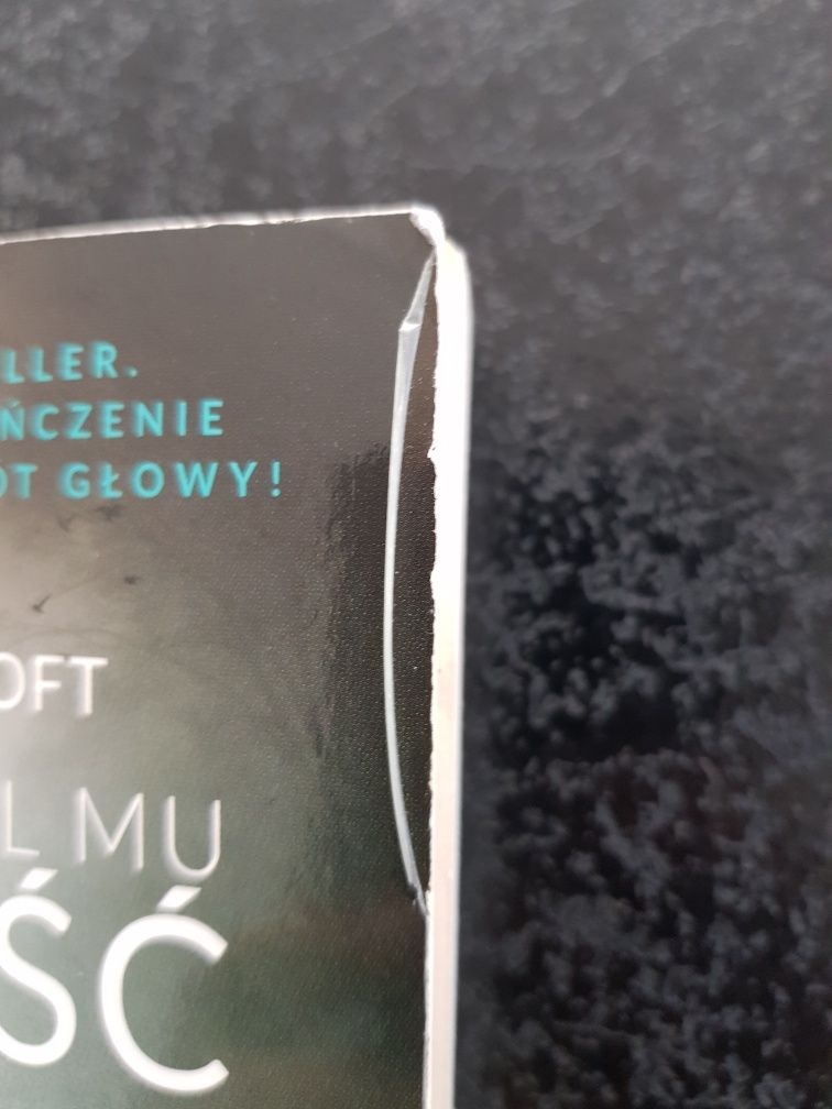 Ksiażka "Nie pozwól mu odejść". Thriller