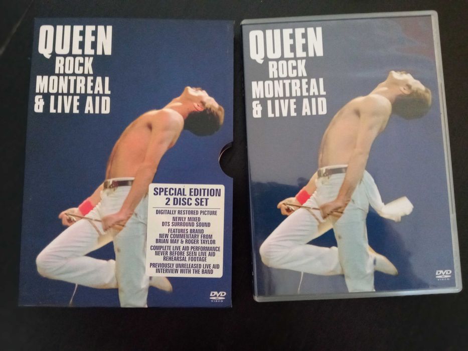 Queen - Rock Montreal & Live Aid  - Edição Especial 2 Discos!
