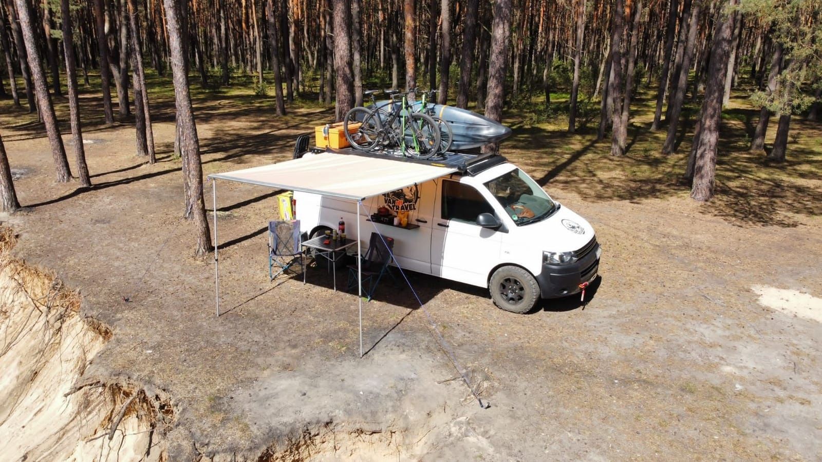 Bagażnik dachowy VW T5 T6 transporter Multivan  caravelle kamper