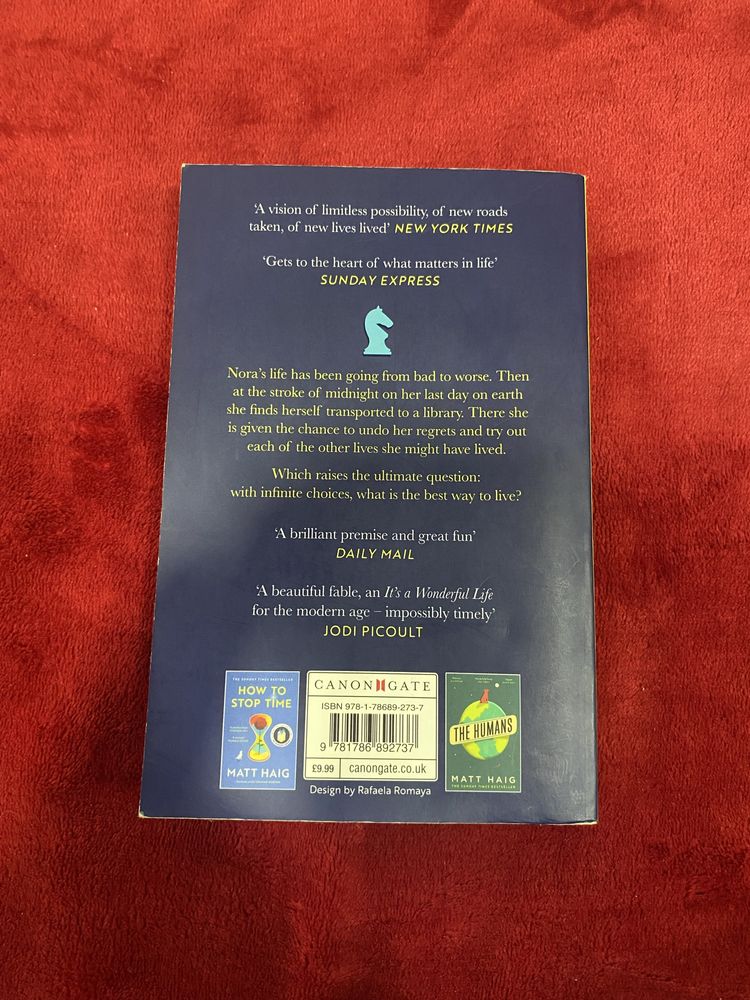 Livro The Midnight Library