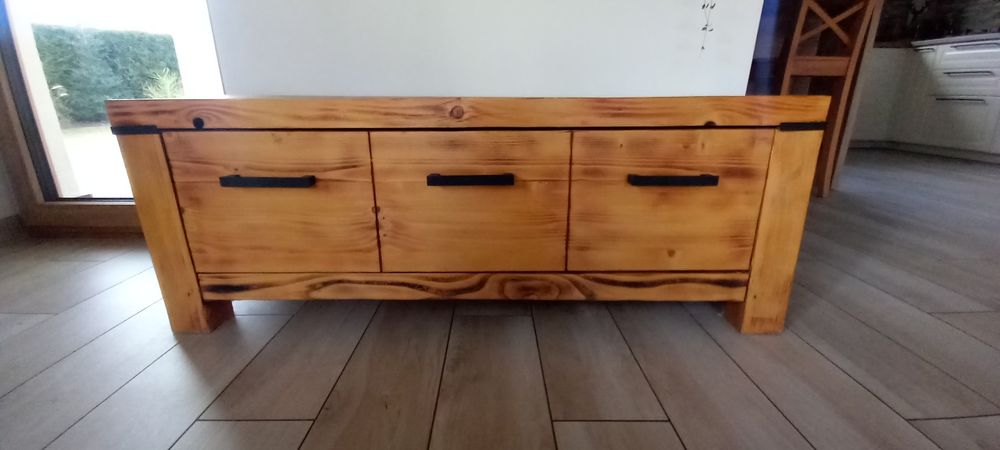 Komoda drewniana sosna