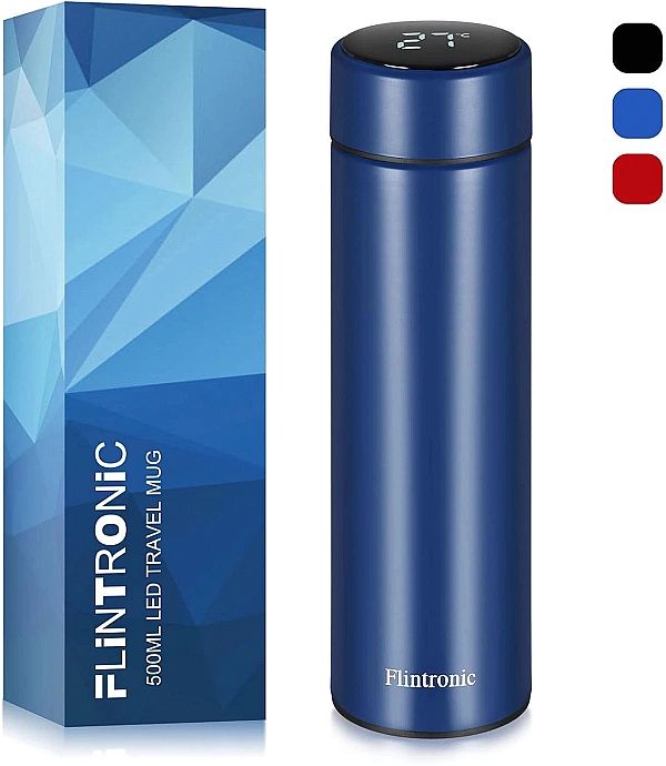 Kubek, Termos termiczny Izolowana Butelka, Wskaźnik Temperatury LED 50