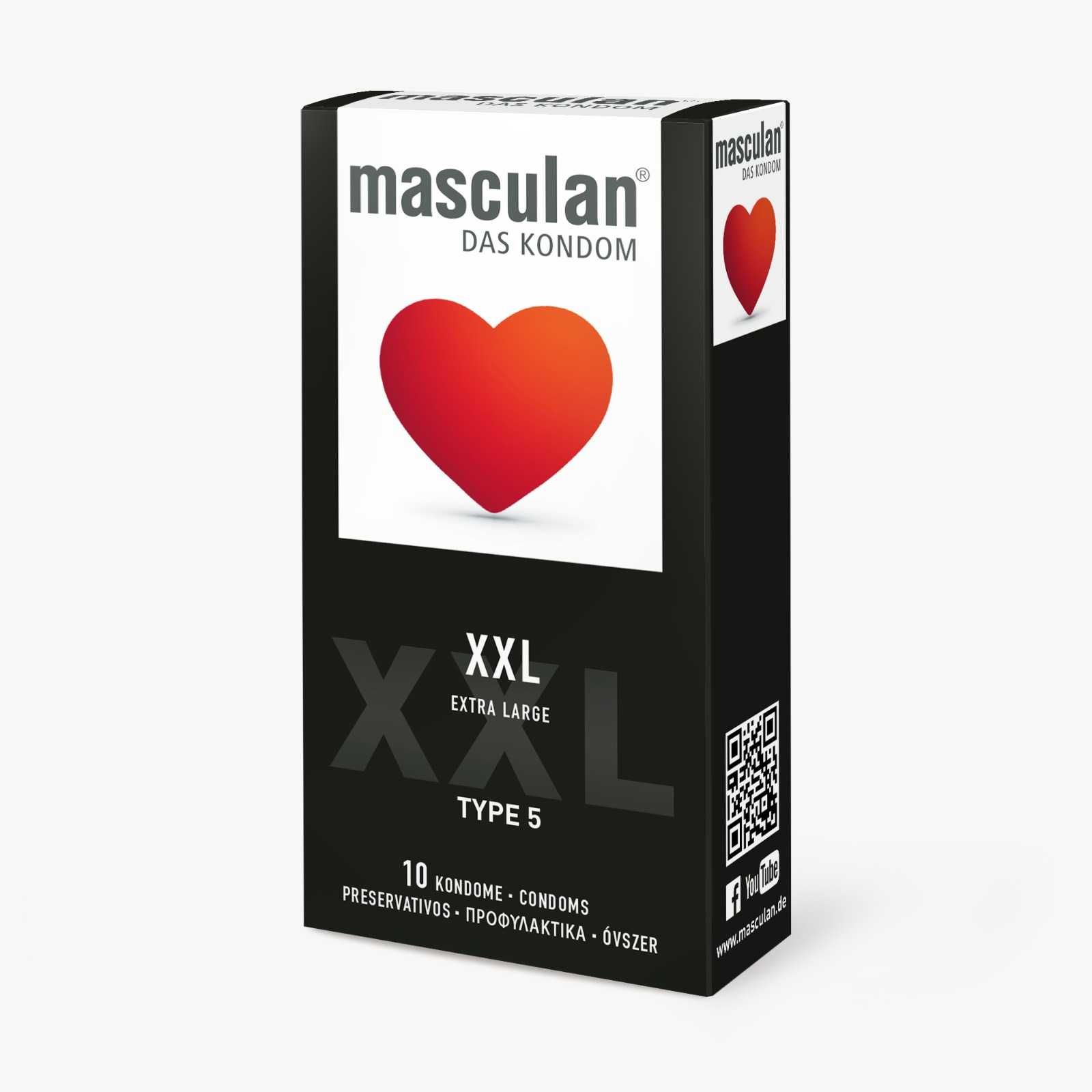 Презервативи masculan® Тип 5  Збільшеного розміру 10-шт в упак