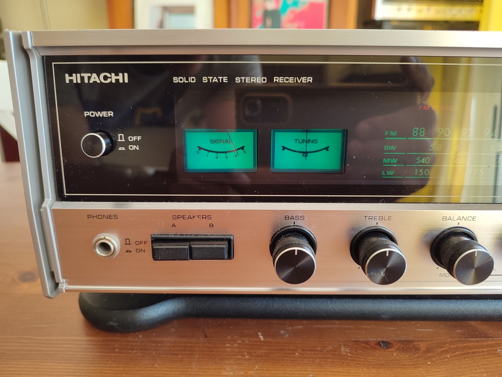 Receiver Vintage Hitachi SR-5400 Muito estimado!