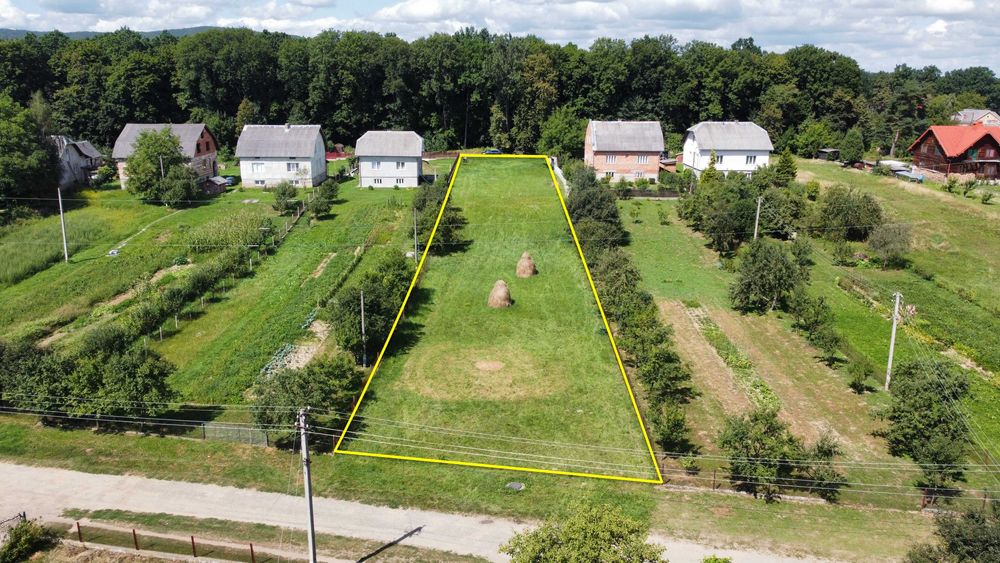 Земельна ділянка для будівництва неподалік Карпат та Стрия (26.6сот.)