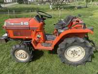Мінітрактор Kubota B40 з фрезою 1.25 (оригінал) та навісне