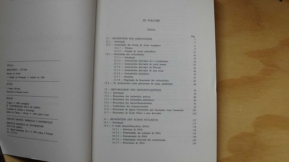 Bioquímica, Vols. 1, 2 e 3