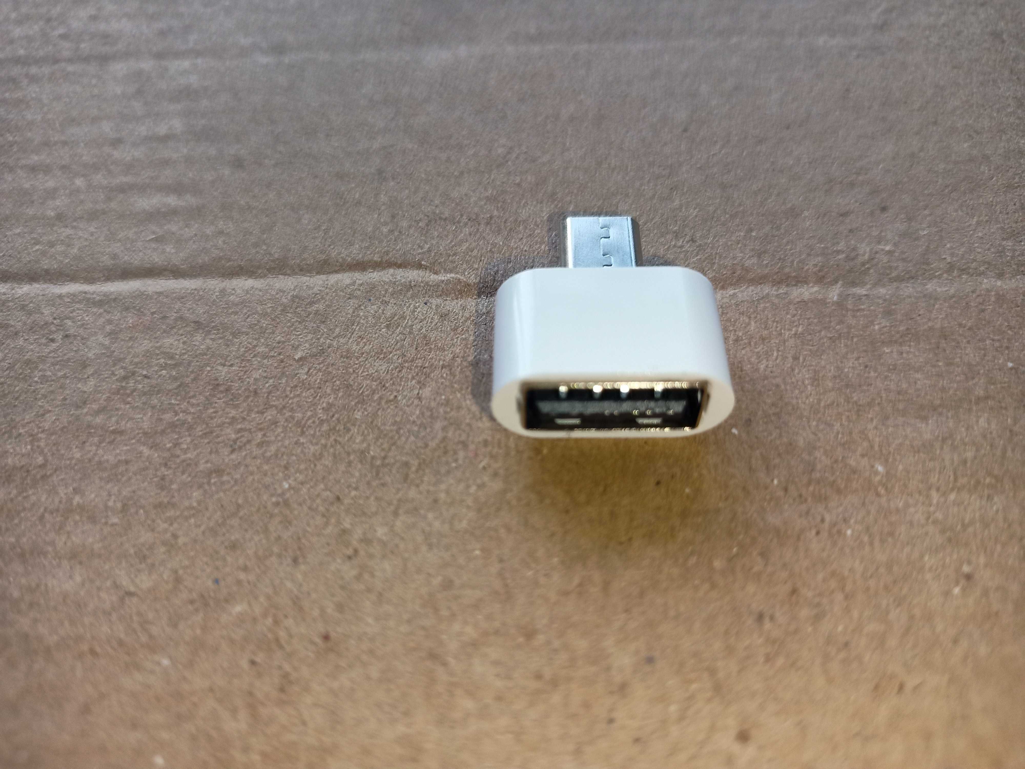 OTG переходник с micro USB на USB A