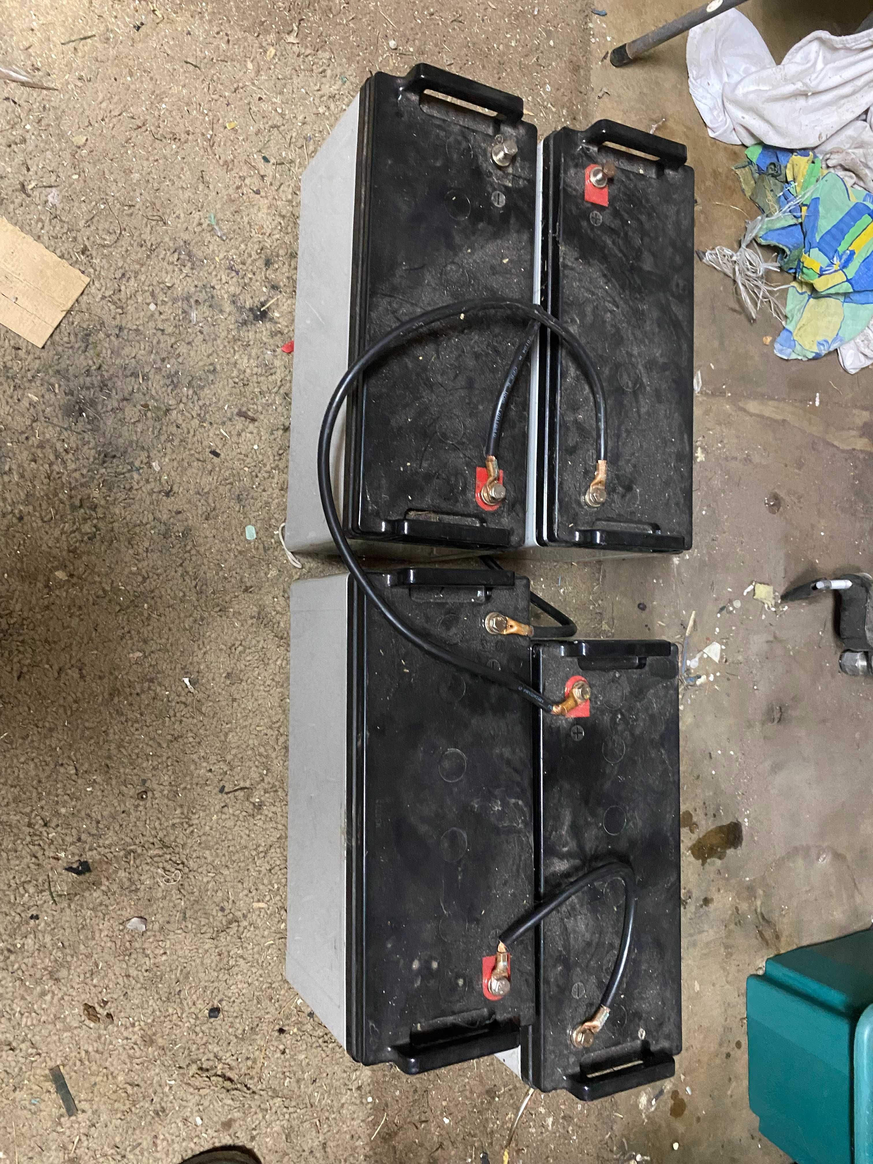 Silnik elektryczny Haibo R300S + Moduł + akumulatory 4 x Koyosonic 12V