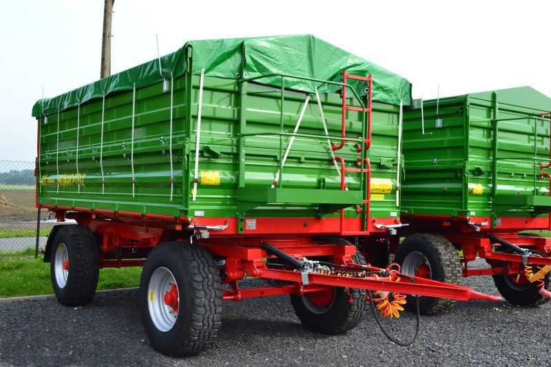 Przyczepa Dwuosiowa Paletowa METAL-FACH 5t 6t T940/2 Pronar 4.9m LONG