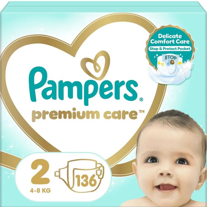 Підгузки Pampers Premium Care розмір 2