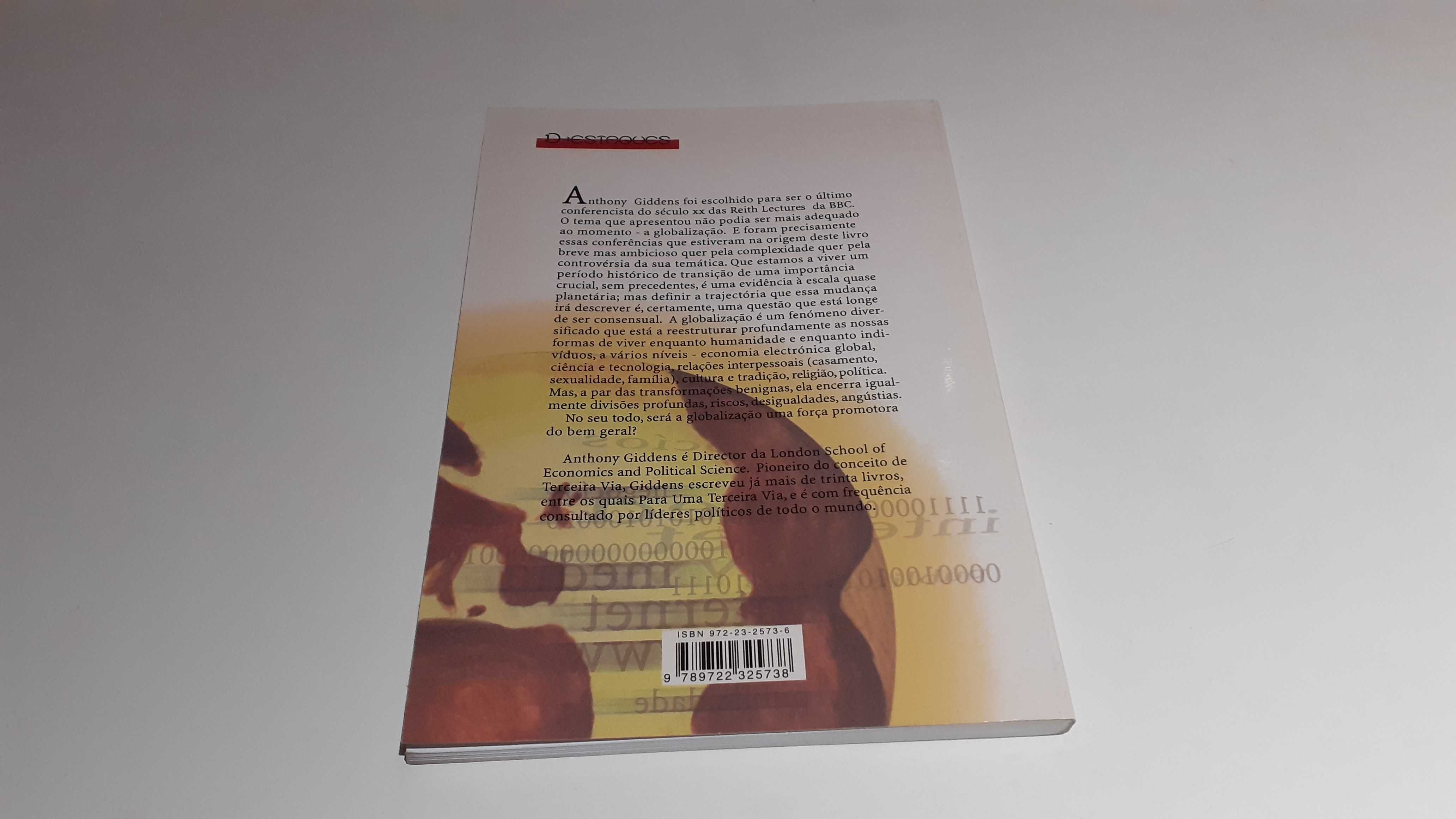 Livro O Mundo na Era da Globalização de Anthony Giddens