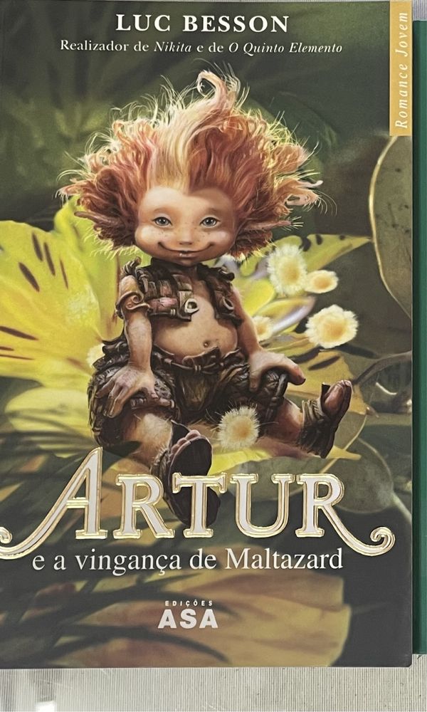 Livro “Artur e a vingança de Maltazard”