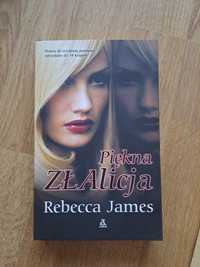 Piękna zlaalicja Rebecca James literatura książka Thriller