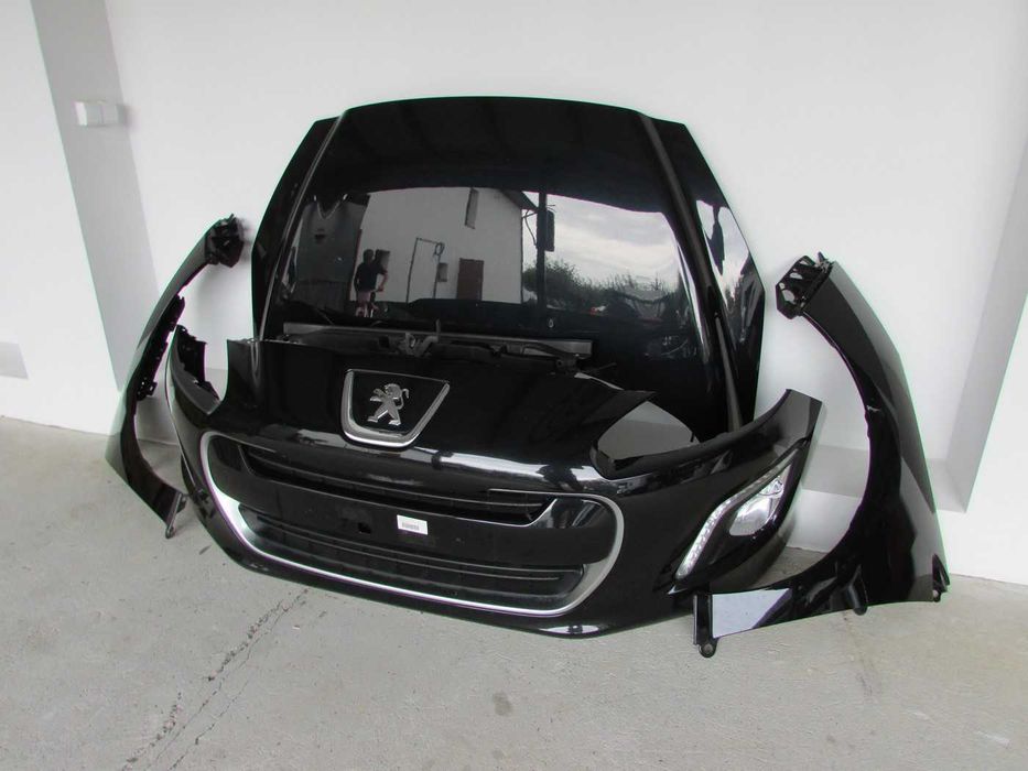 Zderzak przedni przód maska pas błotnik peugeot 308 lift