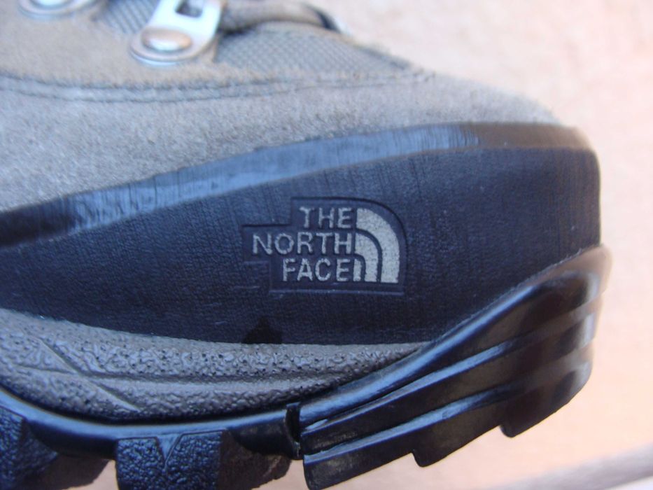 спорт.трековые ботинки кожаные The north face gore-tex,р.38,ст.- 24 см