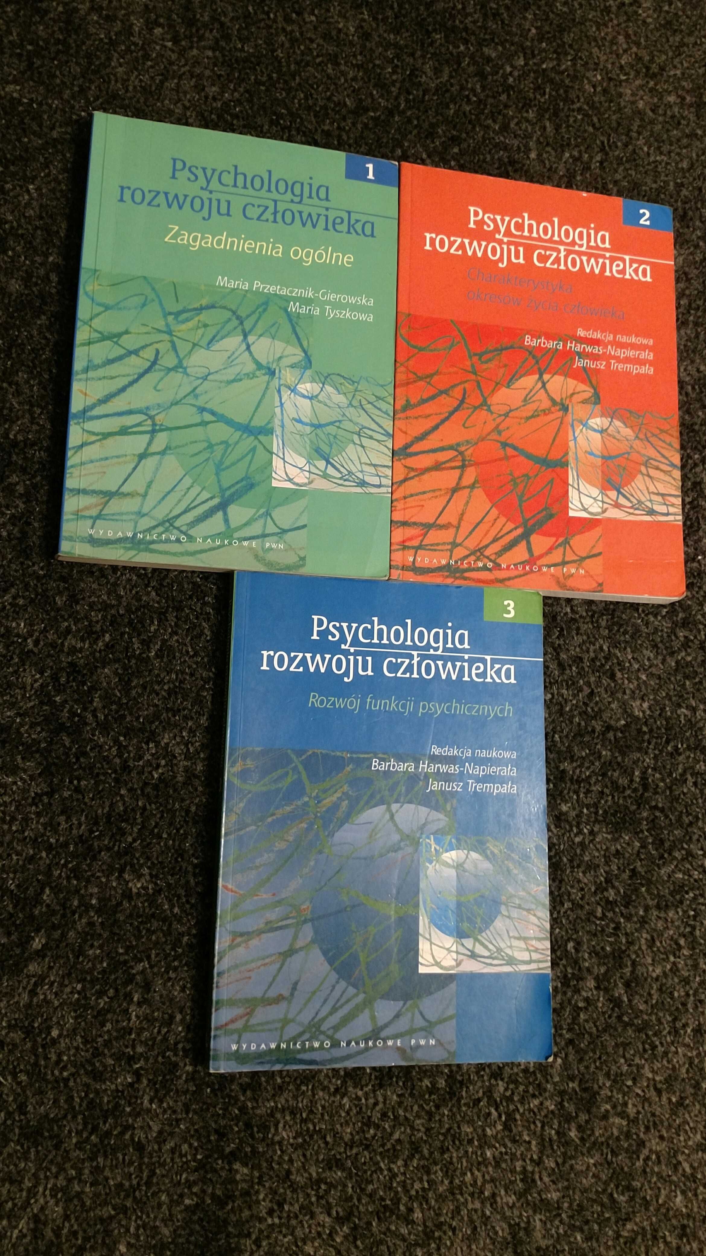 Psychologia rozwoju człowieka Przetacznik-Gierowska i inni, komplet