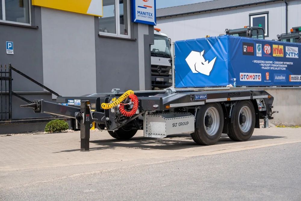SLT Group PT KP-12  Przyczepa tandem SLT GROUP, Pod kontenery KP7, KP10,KP15, Od ręki