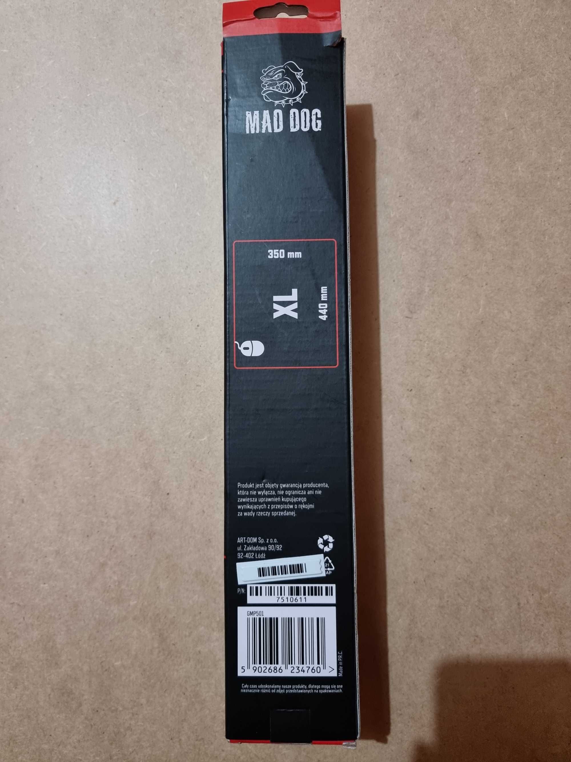 Podkładka Pod Mysz MAD DOG XL, 440mm x 350mm.