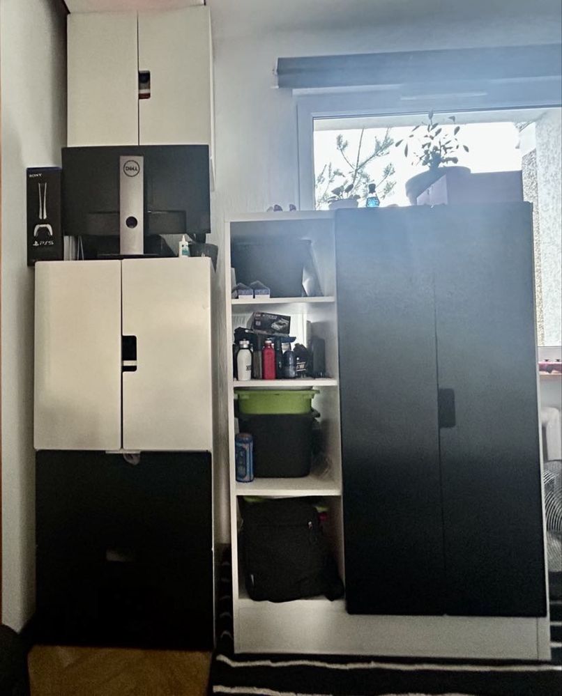 Komplet mebli IKEA System SMÅSTAD.